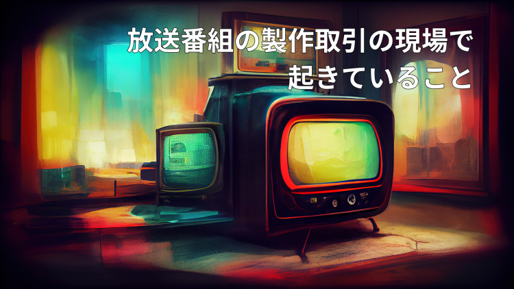 放送番組の製作委託取引に関する法律相談を受けていて思うこと